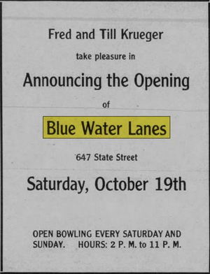 Blue Water Lanes - Oct 1946 Ad